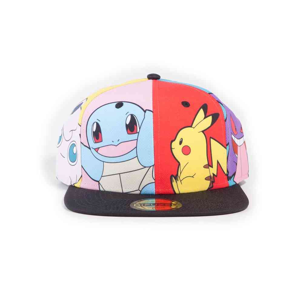 Pokémon - Multi Pop Art Hysteresenkappe - Mehrfarben